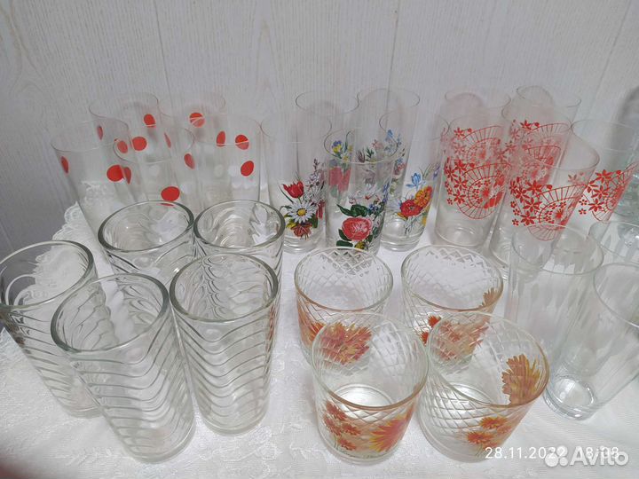 Посуда стекло СССР