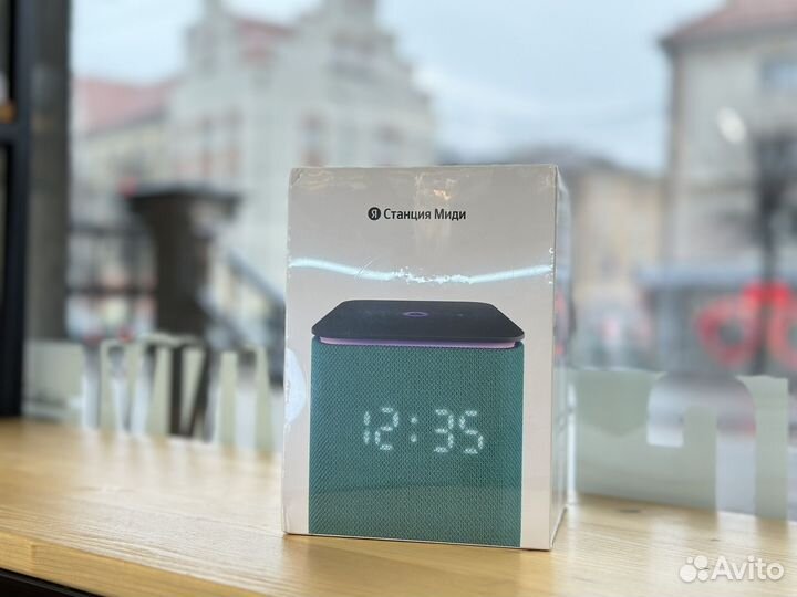 Яндекс Станция Миди зеленая