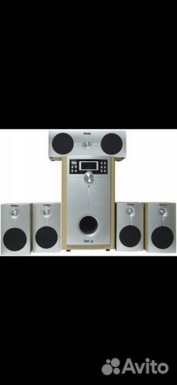 Центр, усилок и колонки/муз.центр