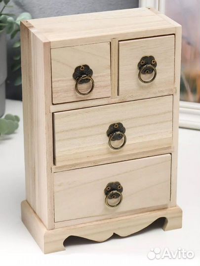 Шкатулка комод для росписи