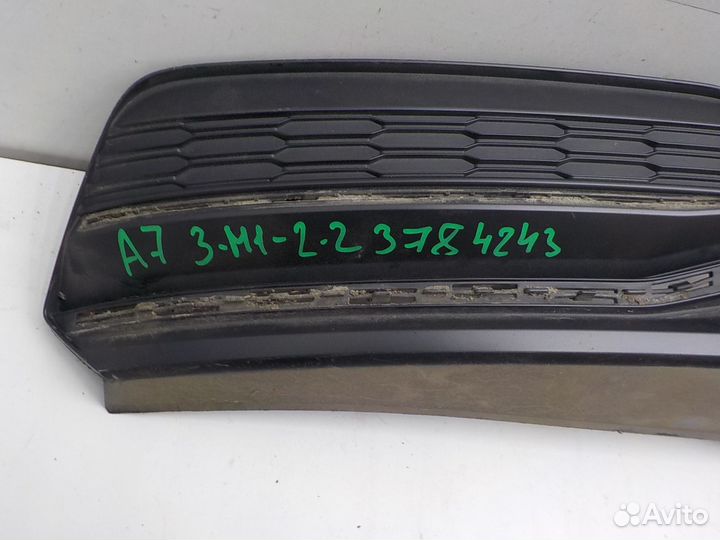 Спойлер (нижняя часть) бампера заднего Audi A7 201