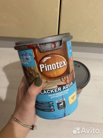 Лак на водной основе pinotex