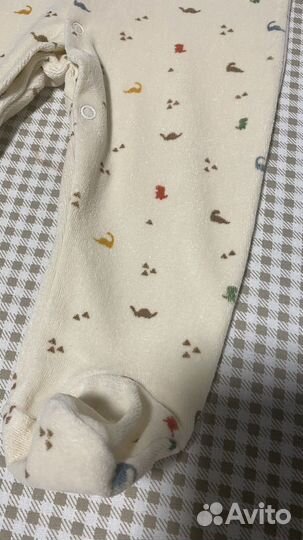 Велюровый комбинезон 74