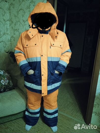 Рабочая спецодежда,куртка с комбинезоном зимний