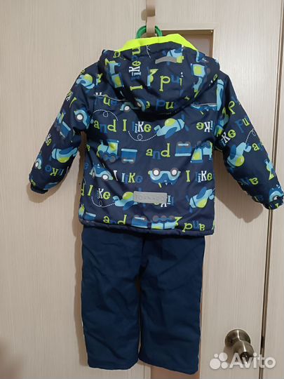 Демисезонный костюм на мальчика 86
