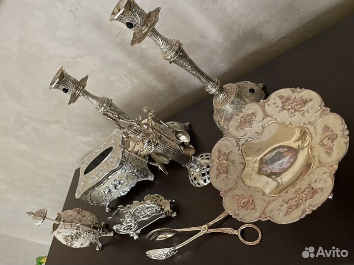 Мельхиоровая посуда