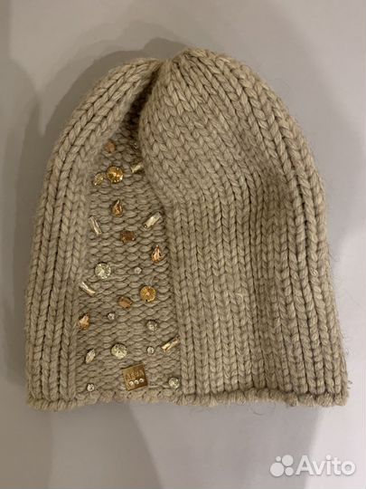 Шапка женская с люрексной ниткой