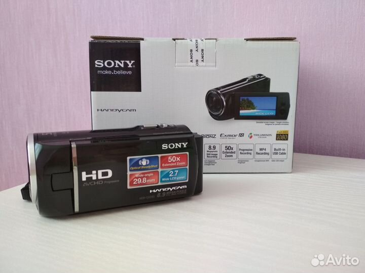 Видеокамера Sony HDR-CX280E