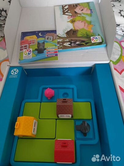 Bondibon Настольная игра Три маленьких поросенка