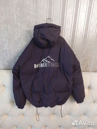 Куртка женская зимняя 46 48 оверсайз