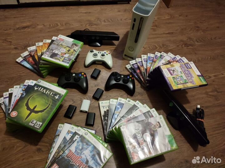 Xbox 360+Freeboot+320Gb+38Игр+1Бесп.Орг.Гейпад