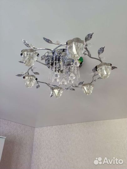 Люстра потолочная бу