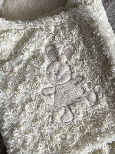 Конверт зимний на овчине + шапка