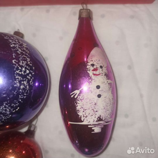 Ёлочные шары СССР