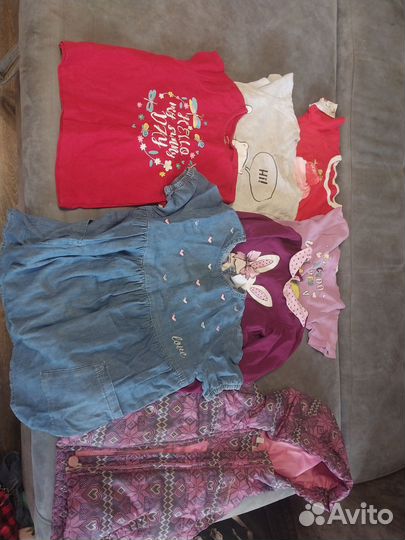 Вещи пакетом на девочку
