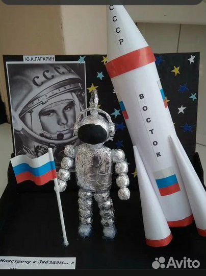 Поделки ко дню космонавтики