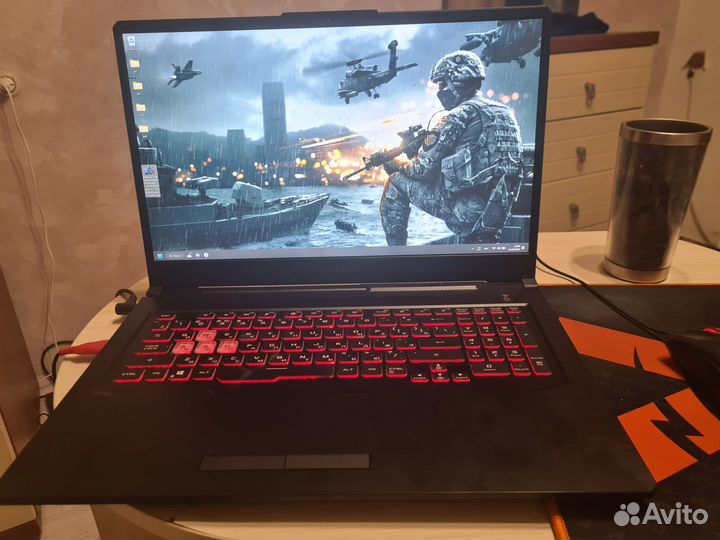 Ноутбук asus tuf gaming f17