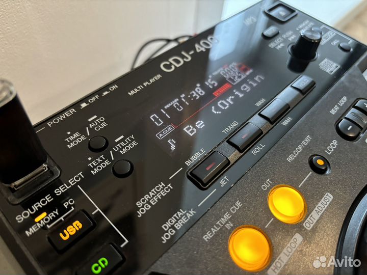 Cd проигрыватель pioneer cdj 400 (x2)