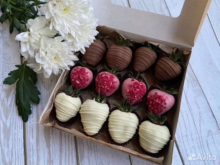 Клубника в шоколаде