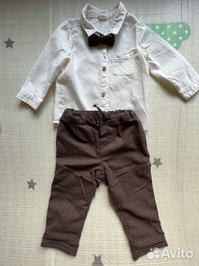 Рубашка и брюки H&M размер 80