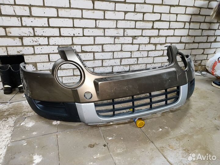 Бампер передний skoda yeti