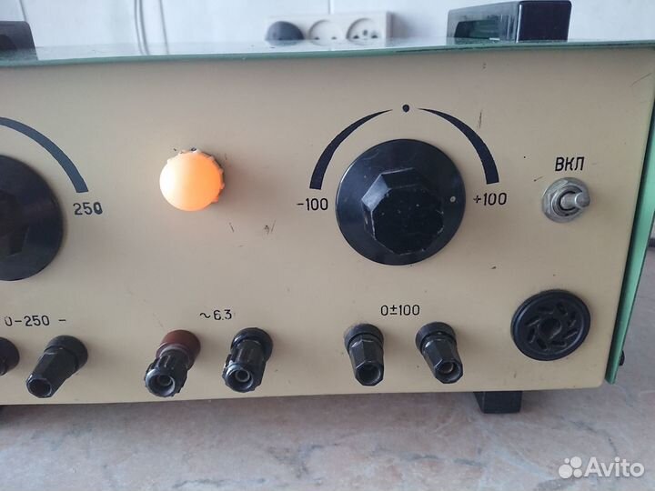 Блок питания вуп-2. для радиоламп