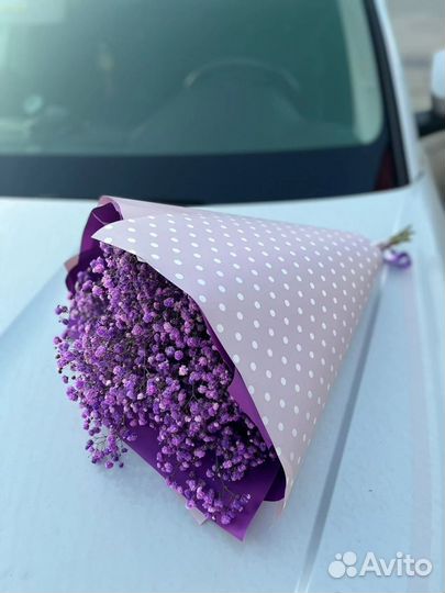 Букет из гипсофилы