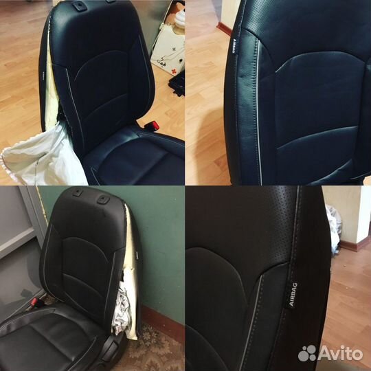 Ремонт шва сиденья после дтп