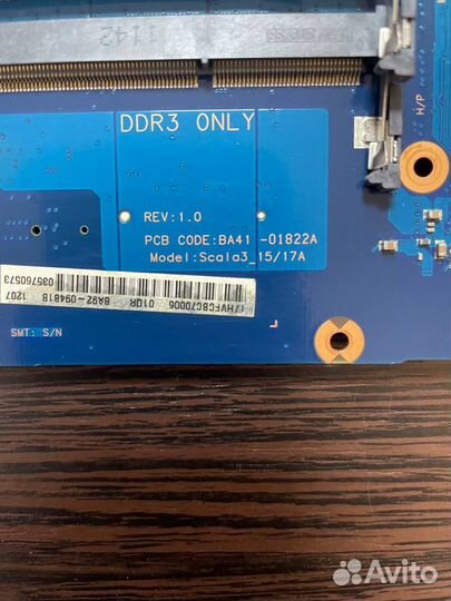 Материнская плата на Samsung NP300E5A BA41-01822A