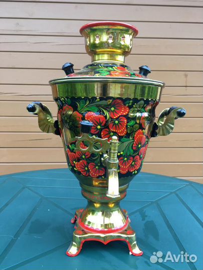 Самовар электрический расписной 