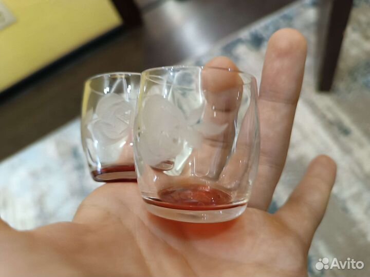 Хрустальные стопки