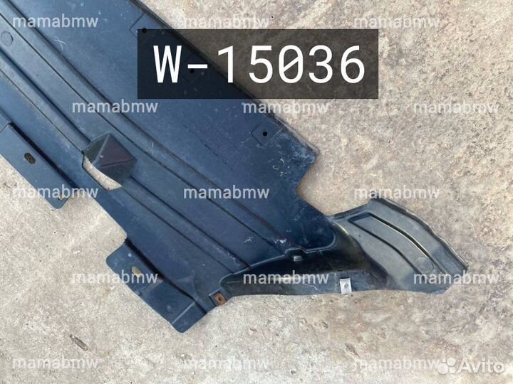 Защита днища боковая правая Е E 53 X5 Х5 BMW бмв