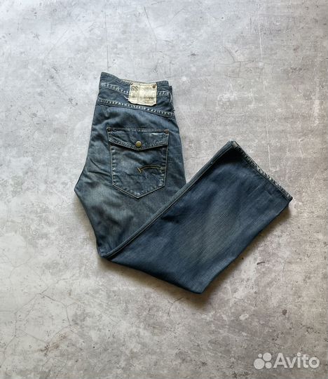 G-Star RAW Denim широкие реп джинсы оригинал