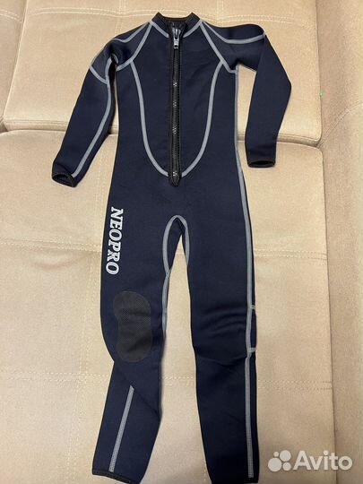 Гидрокостюм детский длинный на рост до 128 см