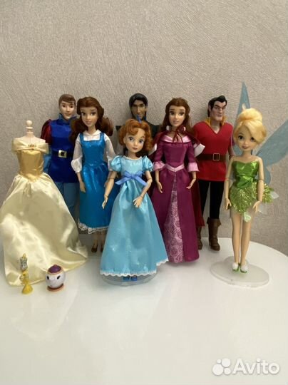 Куклы принцессы и принцы дисней