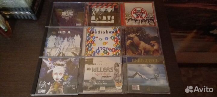 Cd диски аудио. Лицензия. Рок