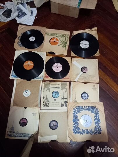 Виниловые пластинки СССР эстрада