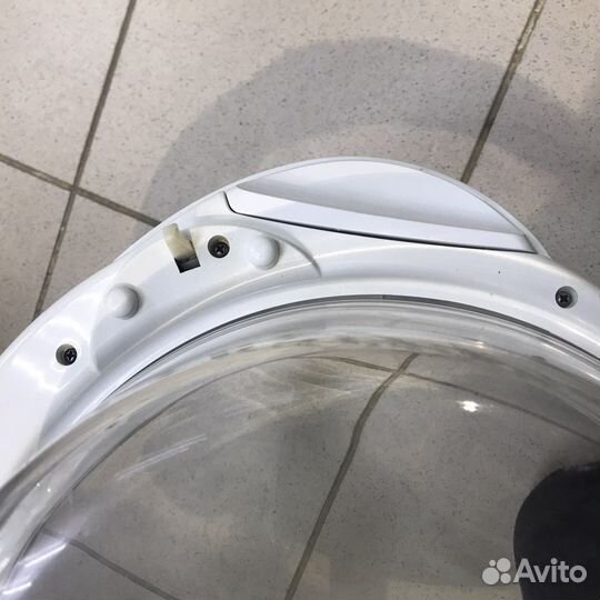 Люк стиральной машины в сборе с завесой