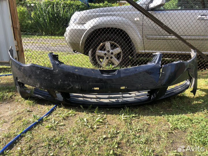 Бампер передний на honda civic 4d