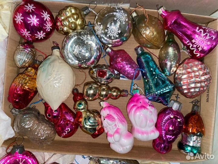 Новогодние Игрушки СССР советские