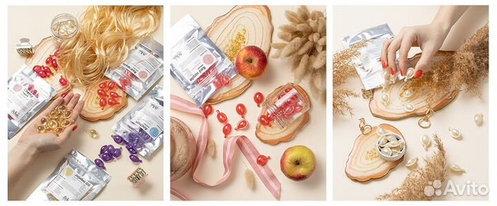 Капсулы с маслом для волос DrThai Natural Vitamin