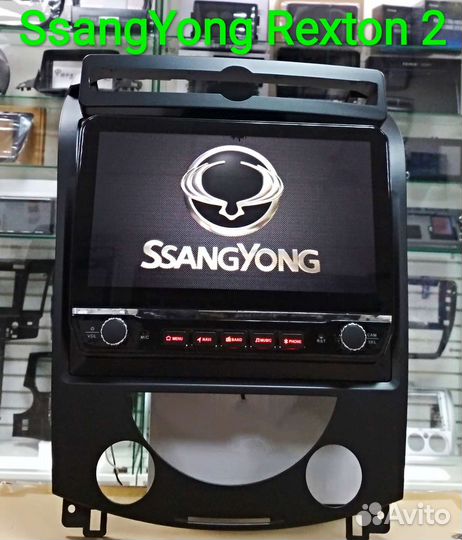 SsangYong Rexton 2 магнитола Android эксклюзивчик