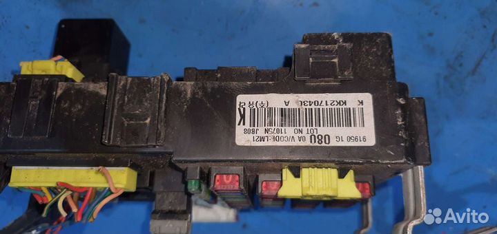 Киа Рио 2 блок предохранителей