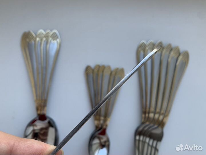 Набор вилок и ложек на 6 персон