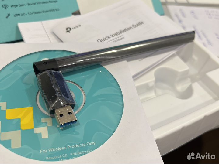 Сетевой адаптер WiFi TP-Link AC1300