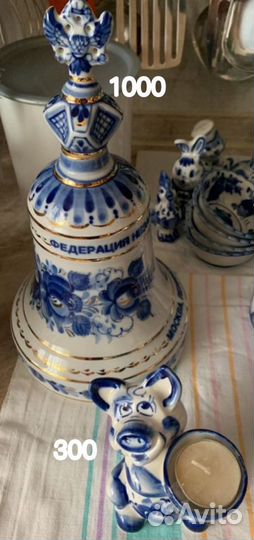 Посуда гжель