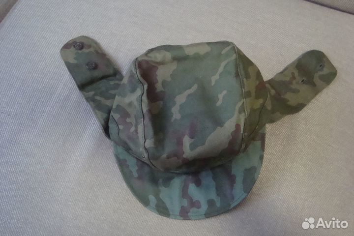 Военная кепка фуражка с ушами. Камуфляж. р 59