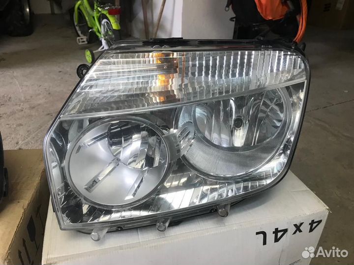Фары на рено дастер