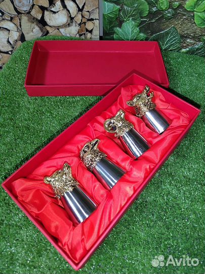 Набор рюмок ручной работы