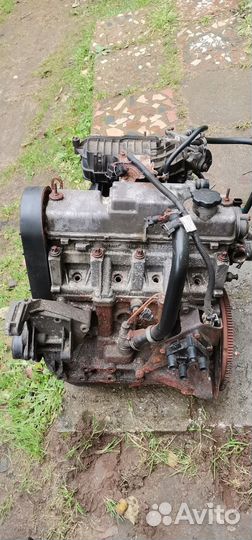 Двигатель, каробка калина 1